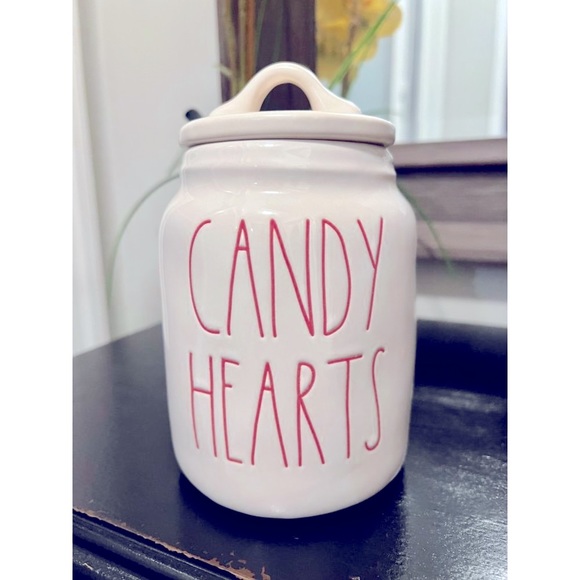 Rae Dunn Accents Rae Dunn Candy Hearts Valentine Baby Canister